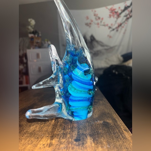 Murano art blown fish sculpture - Picture 7 of 9